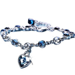 Bracelet En Cristal De Coeur