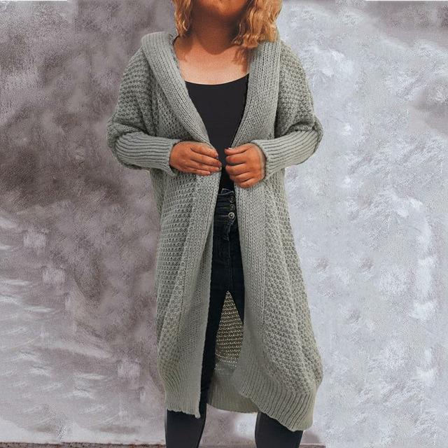 Cardigan En Tricot Décontracté Chaud