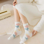 Chaussettes Chaudes En Peluche