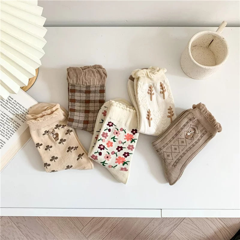 Lot De 5 Paires De Chaussettes Décontractées