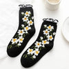 Lot De 5 Paires De Chaussettes À Fleurs