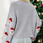 Pull En Tricot De Noël Décontracté