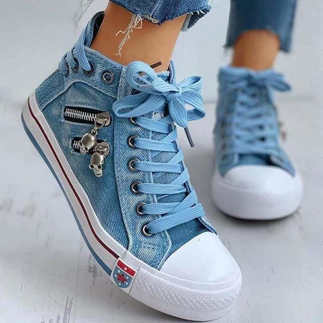 Chaussures Décontractées En Denim