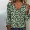 Blouse À Fleurs Décontractée