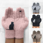 Gants D'Hiver Chauds Imprimés