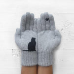 Gants D'Hiver Chauds Imprimés