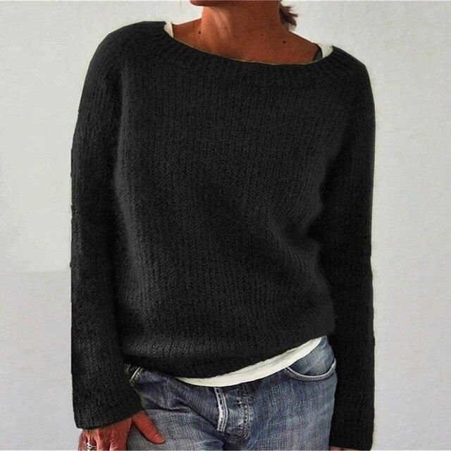 Pull Décontracté Ample Doux