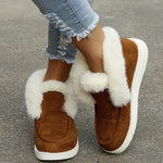 Chaussons De Neige Chauds En Peluche