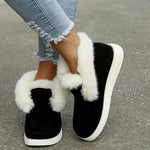 Chaussons De Neige Chauds En Peluche