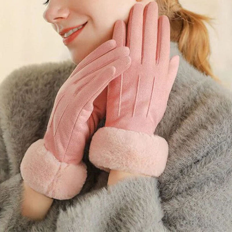 Gants Chauds En Peluche