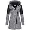 Manteau Décontracté Élégant À Capuche