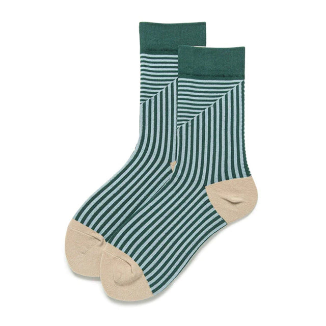 Chaussettes Rayées Décontractées